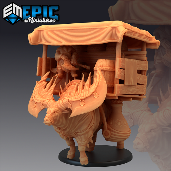 Epic Bull 3D-printed model