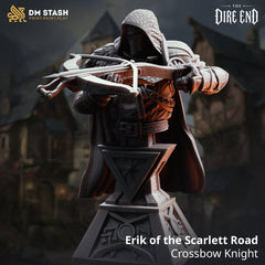 Erik of the Scarlett Road - Crossbow Knight - Bust