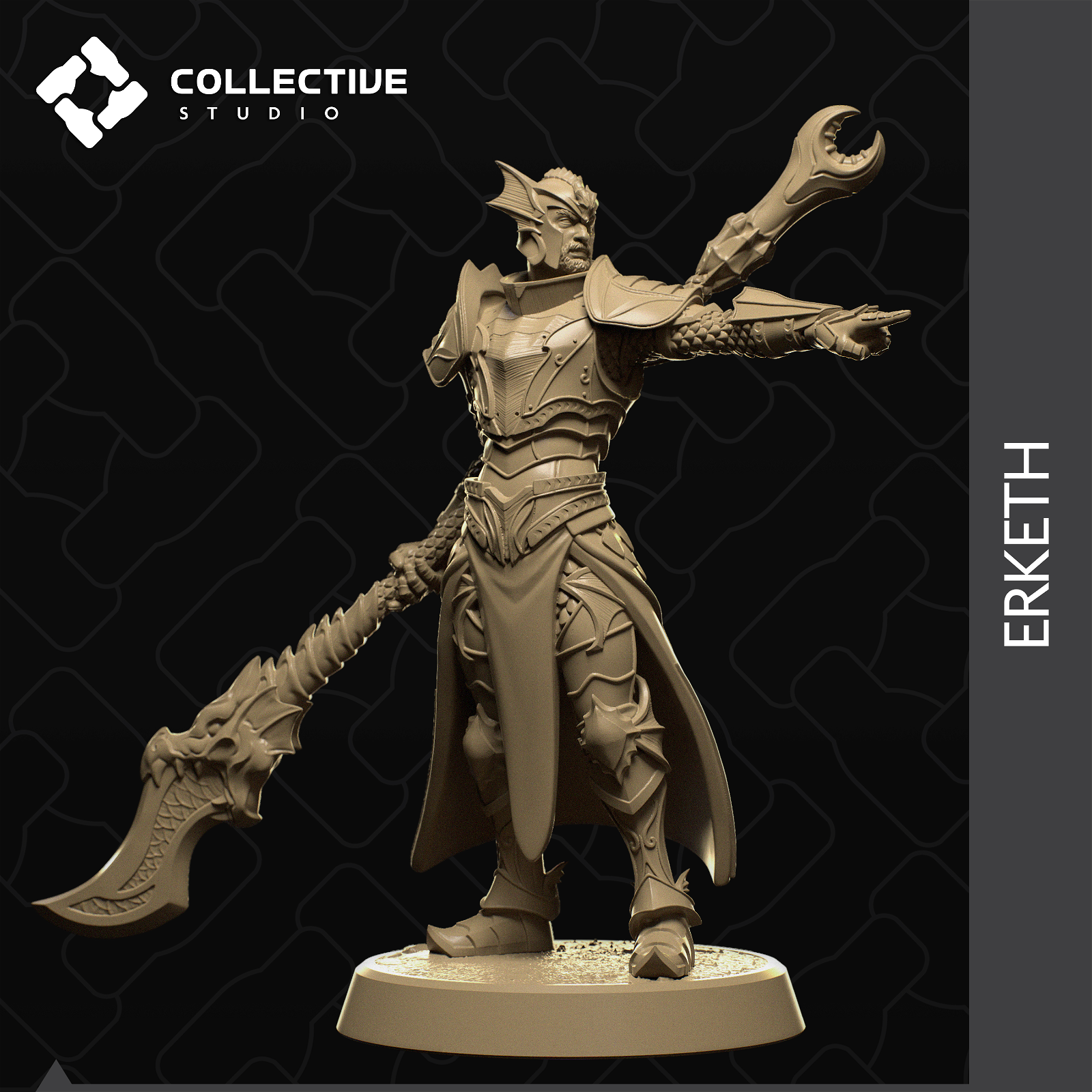 Erketh - The Printable Dragon