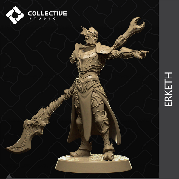 Erketh 3D-printed model