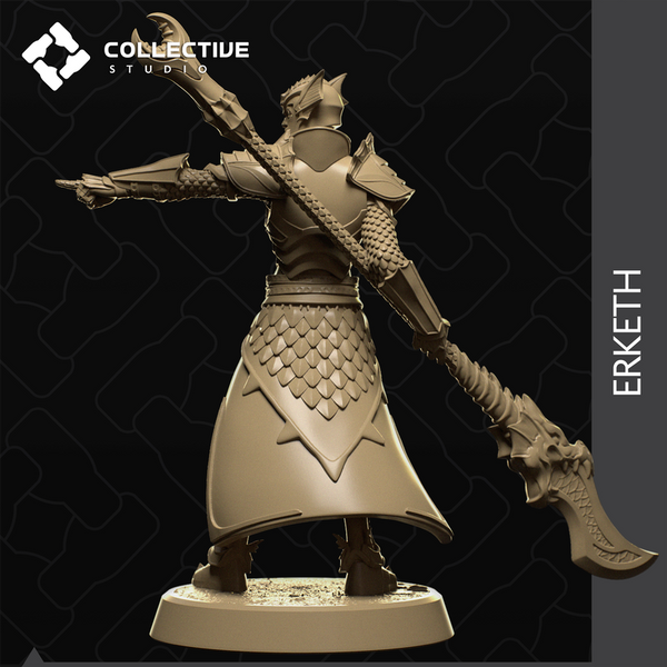 Erketh 3D-printed model