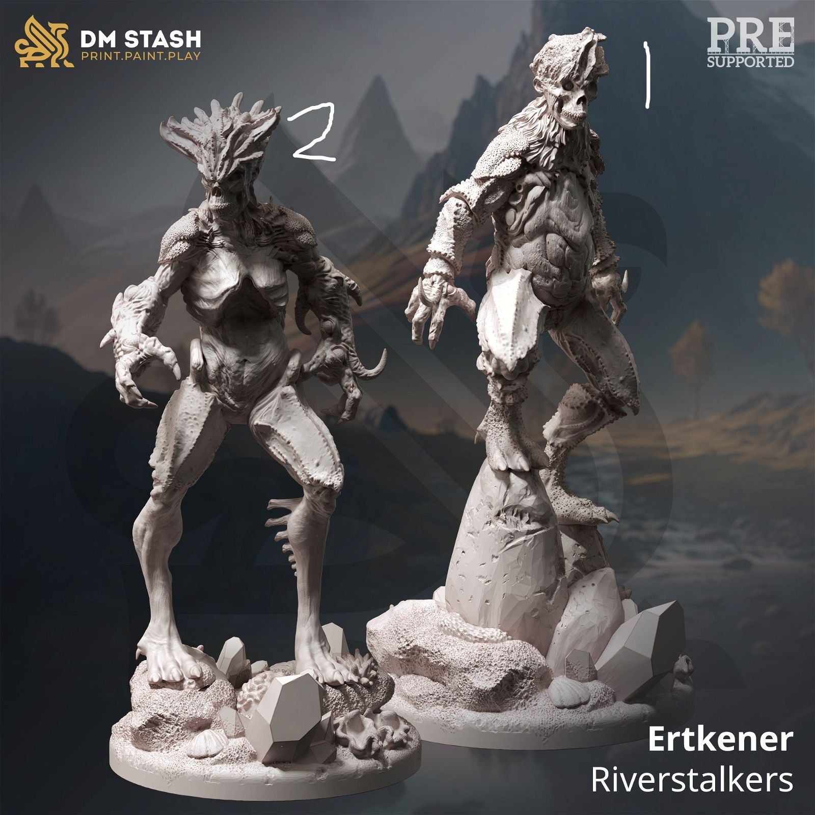 Ertkener Riverstalkers - The Printable Dragon