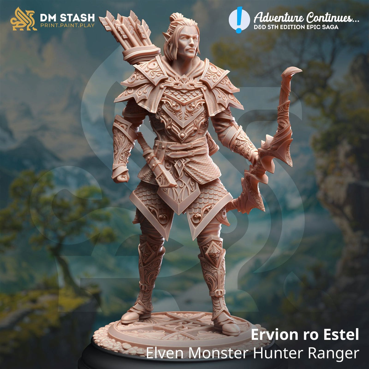 Ervion Ro Estel - The Printable Dragon