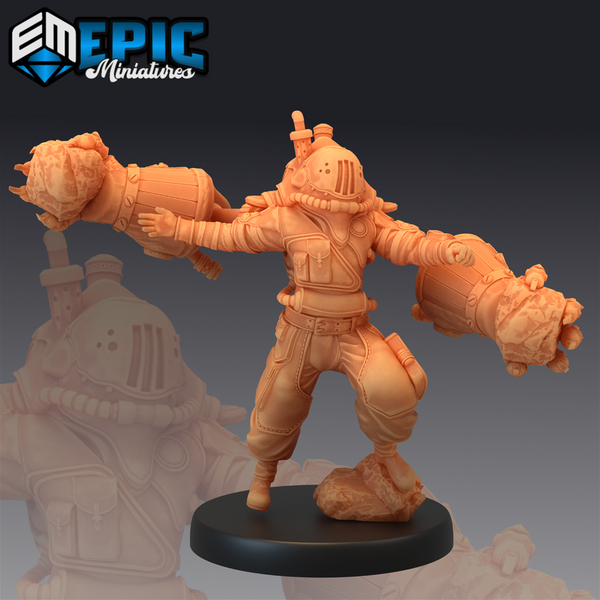 Exoskeleton Worker 3D-printed model