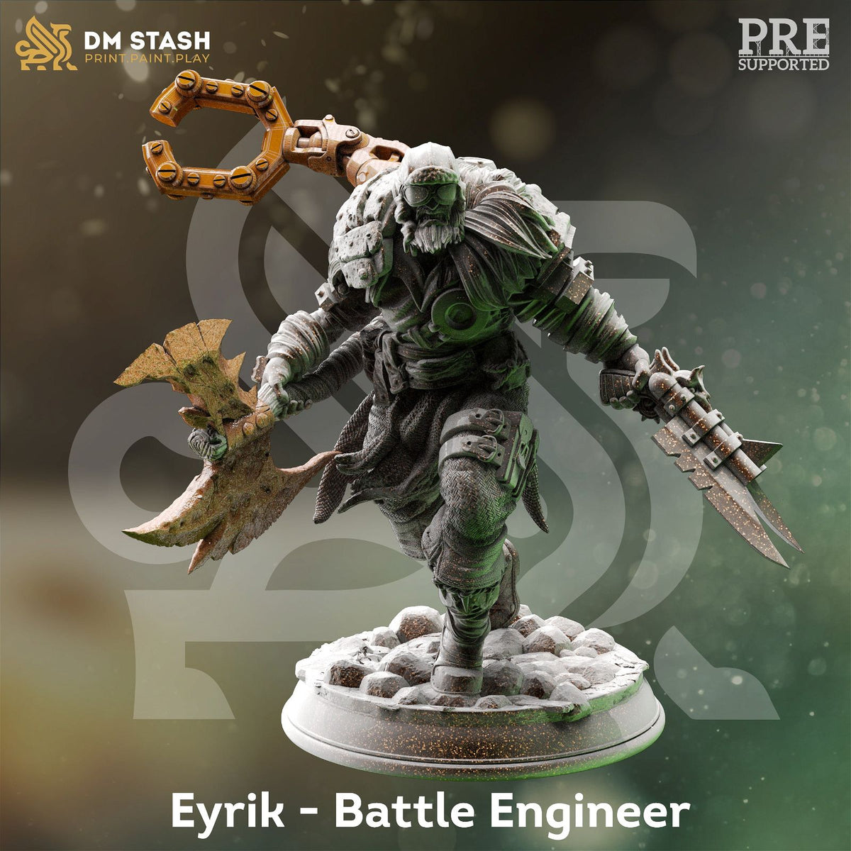 Eyrik Battle Engineer - The Printable Dragon