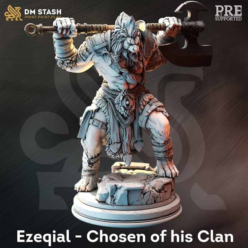Ezeqial - Chosen Of His Clan 3D-printed model