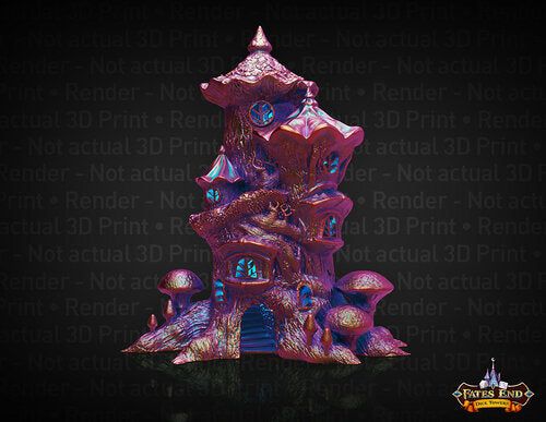 Fairy Dice Tower - The Printable Dragon