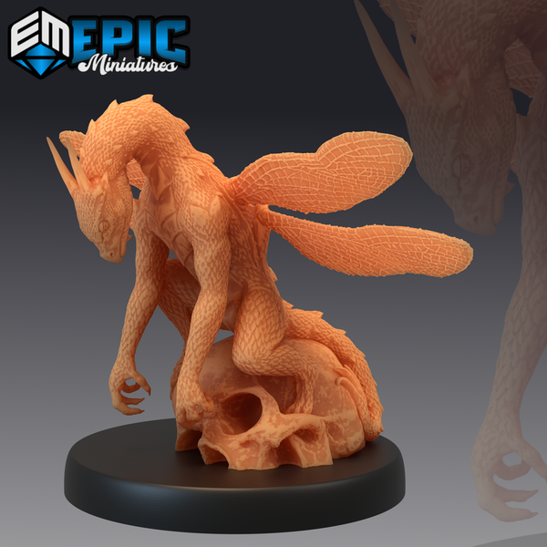 Fairy Dragon 3D-printed model