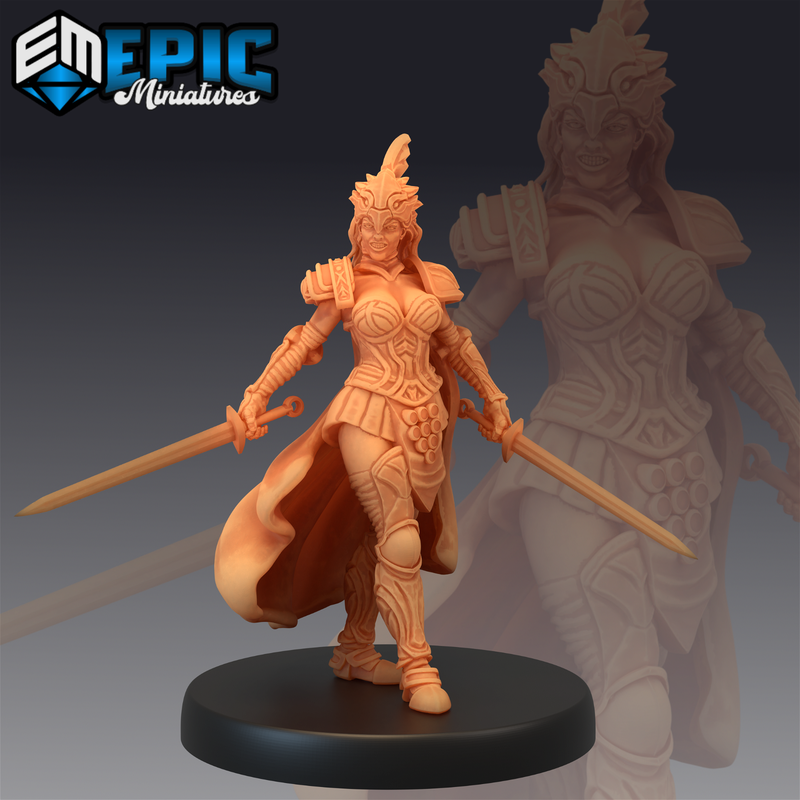 Falcon Knight 3D-printed model