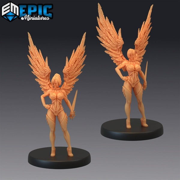 Fallen Angel 3D-printed model