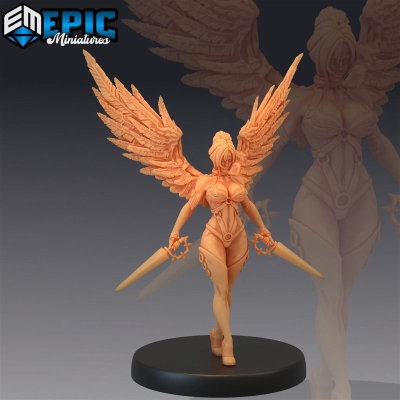 Fallen Angel Sword 3D-printed model