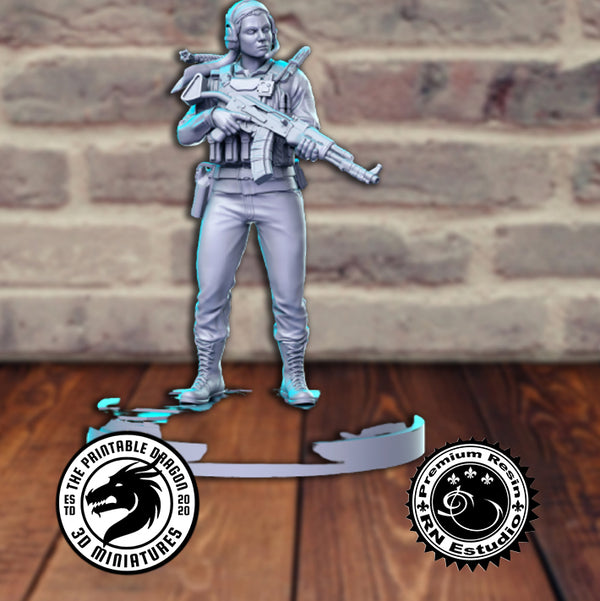 Farah 3D-printed model