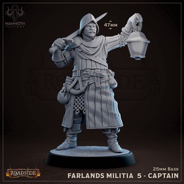 Farlands Militia 3D-printed model