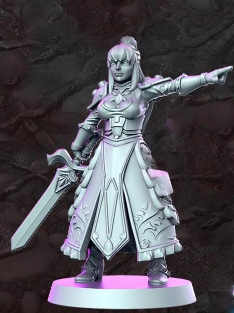 Fate One 3D-printed model