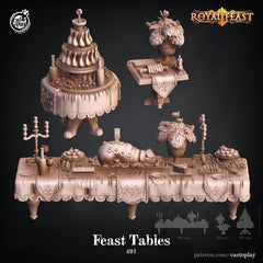 Feast Tables 3D-printed model