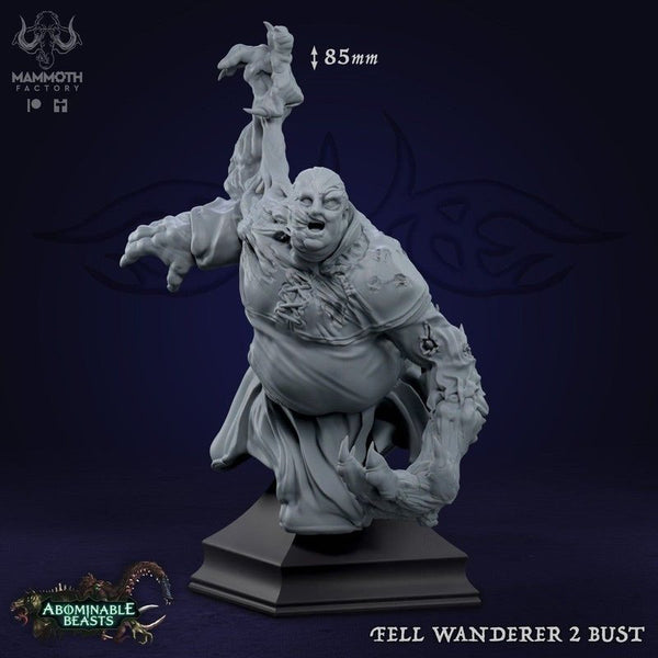 Fell Wanderer 2 Bust 3D-printed model