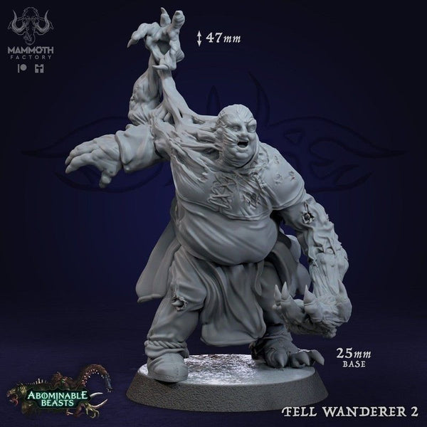 Fell Wanderers 3D-printed model