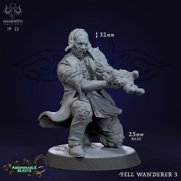 Fell Wanderers 3D-printed model