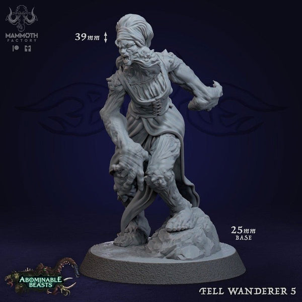 Fell Wanderers 3D-printed model