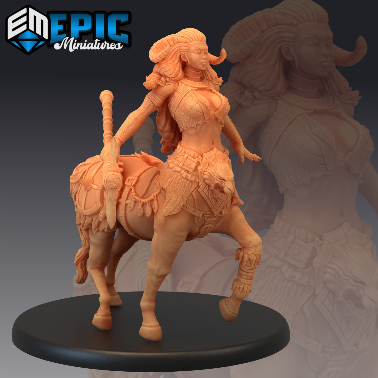 Female Centaur - The Printable Dragon