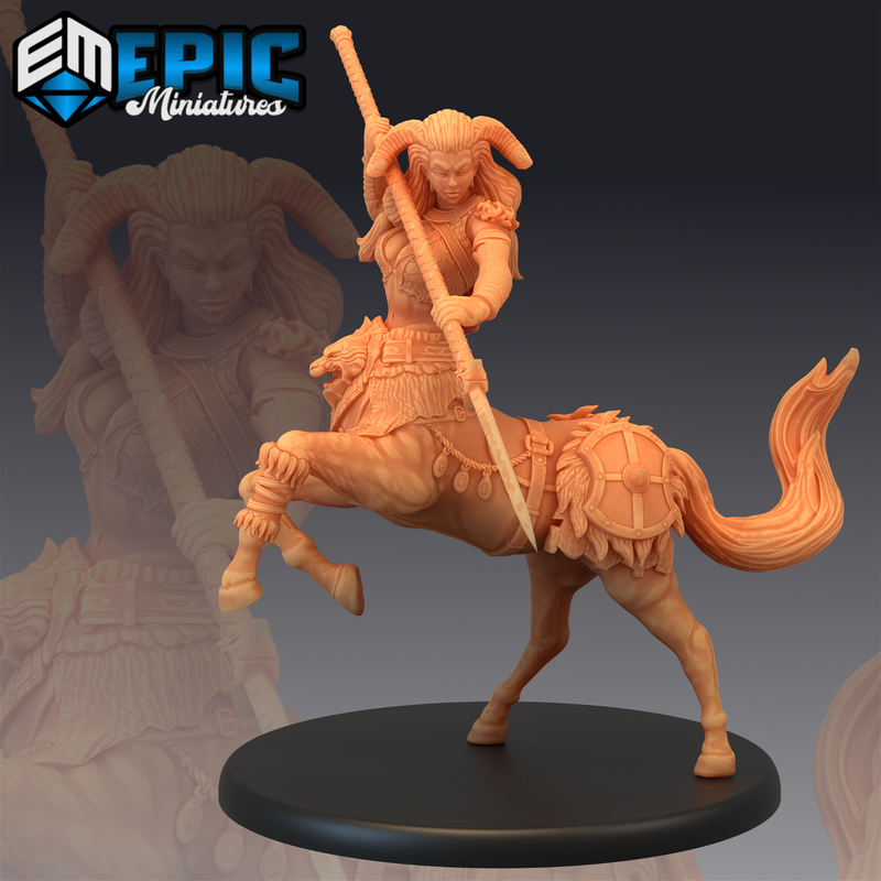 Female Centaur 3D-printed model