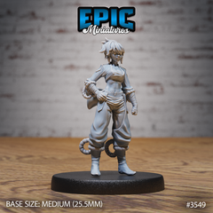 Female Monk 3D-printed model