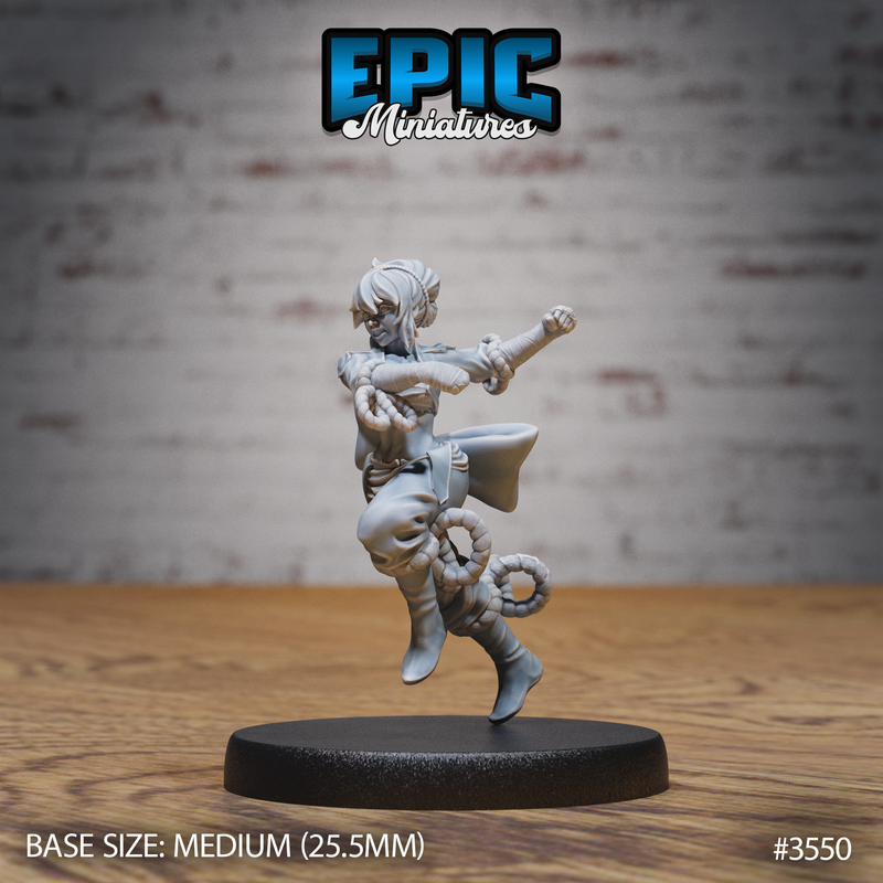 Female Monk 3D-printed model