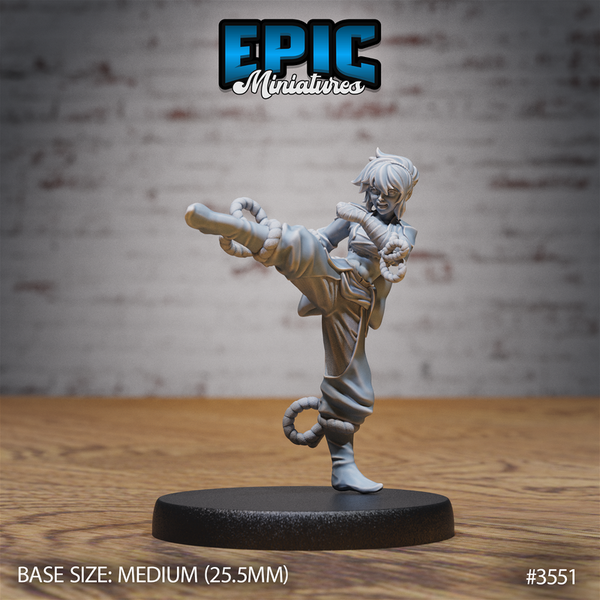 Female Monk 3D-printed model