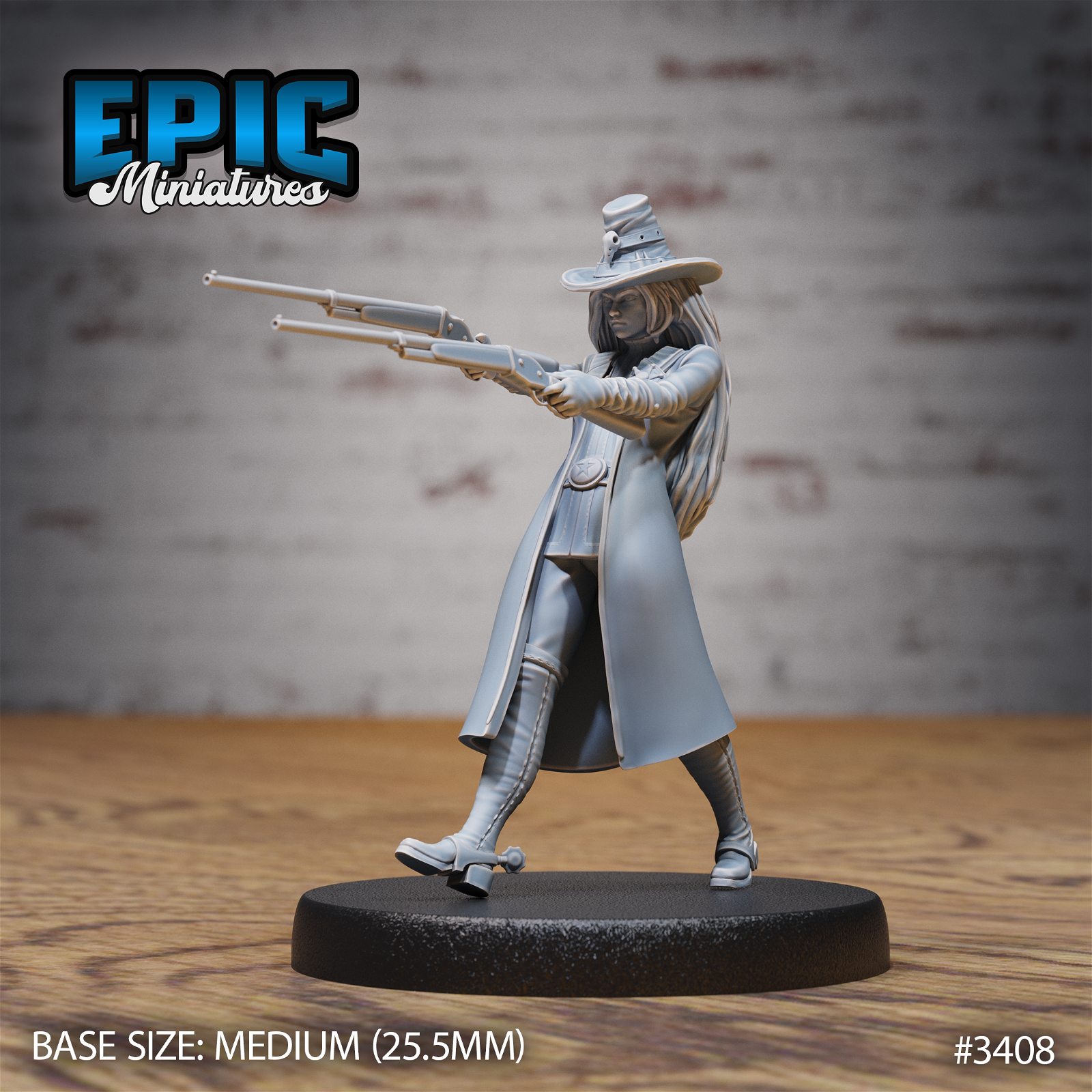 Female Sheriff - The Printable Dragon