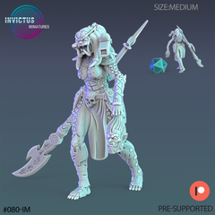 Female Space Hunter - The Printable Dragon