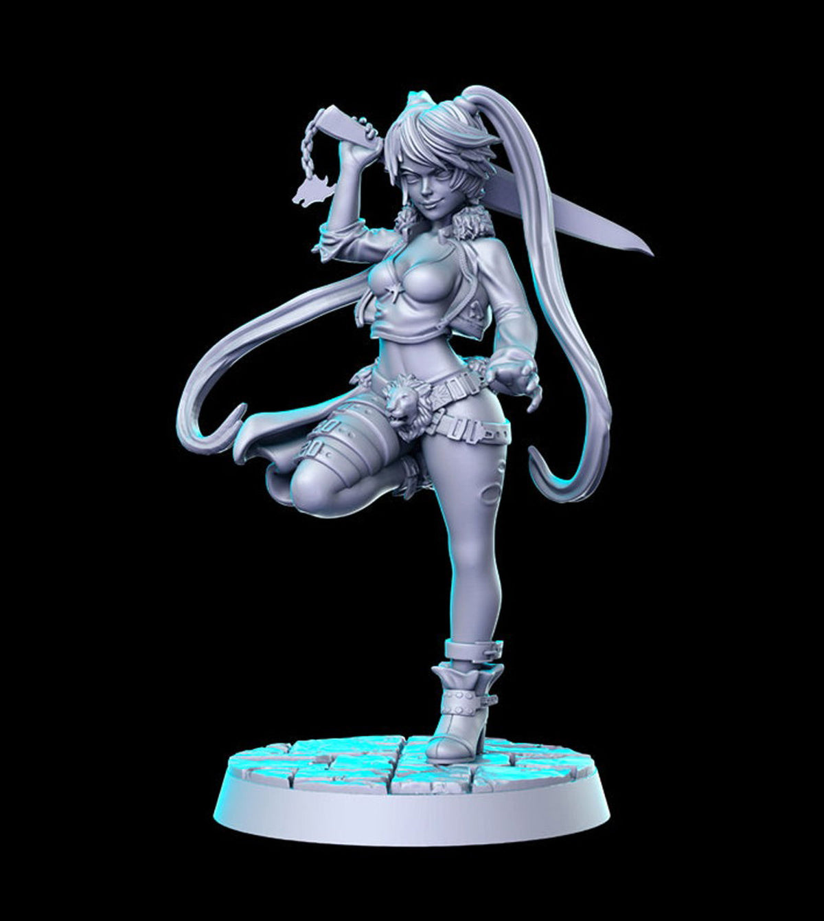 Female Squall - The Printable Dragon