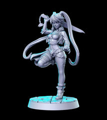 Female Squall 3D-printed model
