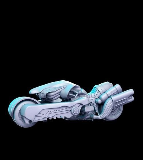 Fenrir Bike 3D-printed model