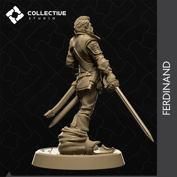 Ferdinand Aguja 3D-printed model