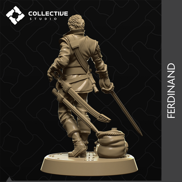 Ferdinand Aguja 3D-printed model