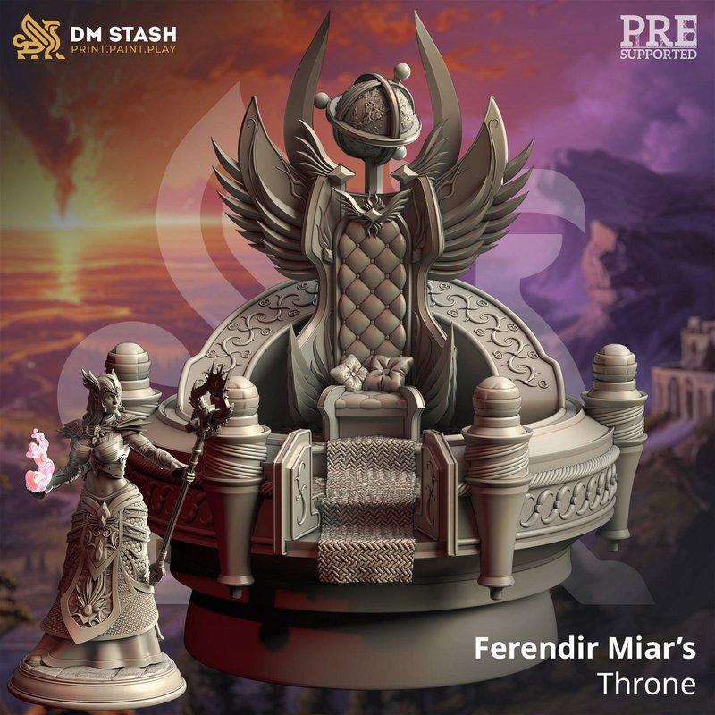 Ferendir Miar - Arch Holder 3D-printed model