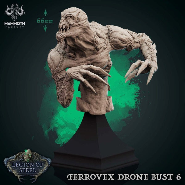 Ferroves Drone Bust 3D-printed model
