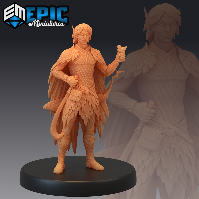 Fey Elf Spring 3D-printed model