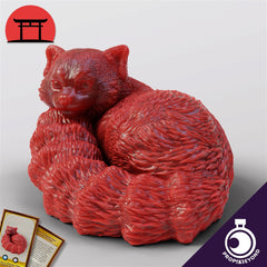 Figurine of Wondrous Power - Cinnabar Red Panda - The Printable Dragon