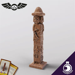 Figurine of the Many-faced God 3D-printed model