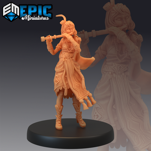 Fiona The Bard 3D-printed model