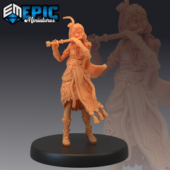 Fiona The Bard 3D-printed model