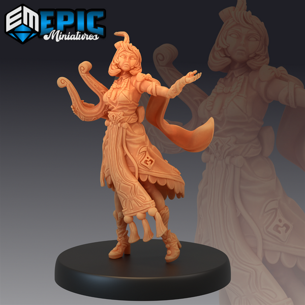 Fiona The Bard 3D-printed model