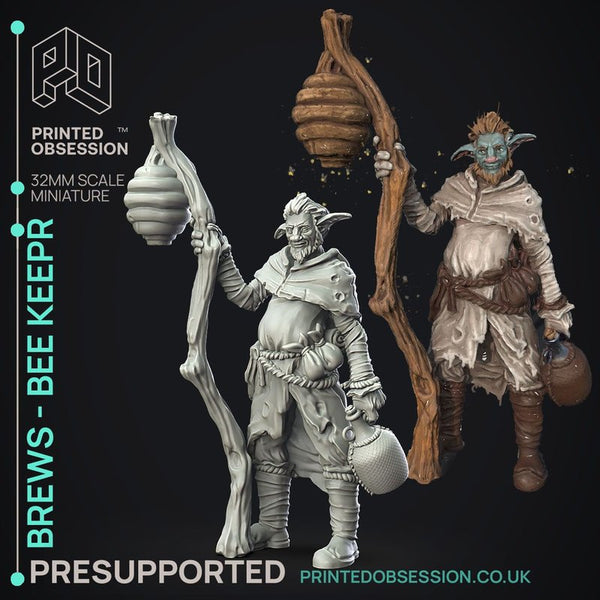 Firbolg Bee Keeper 3D-printed model
