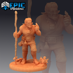 Firbolg Druid 3D-printed model