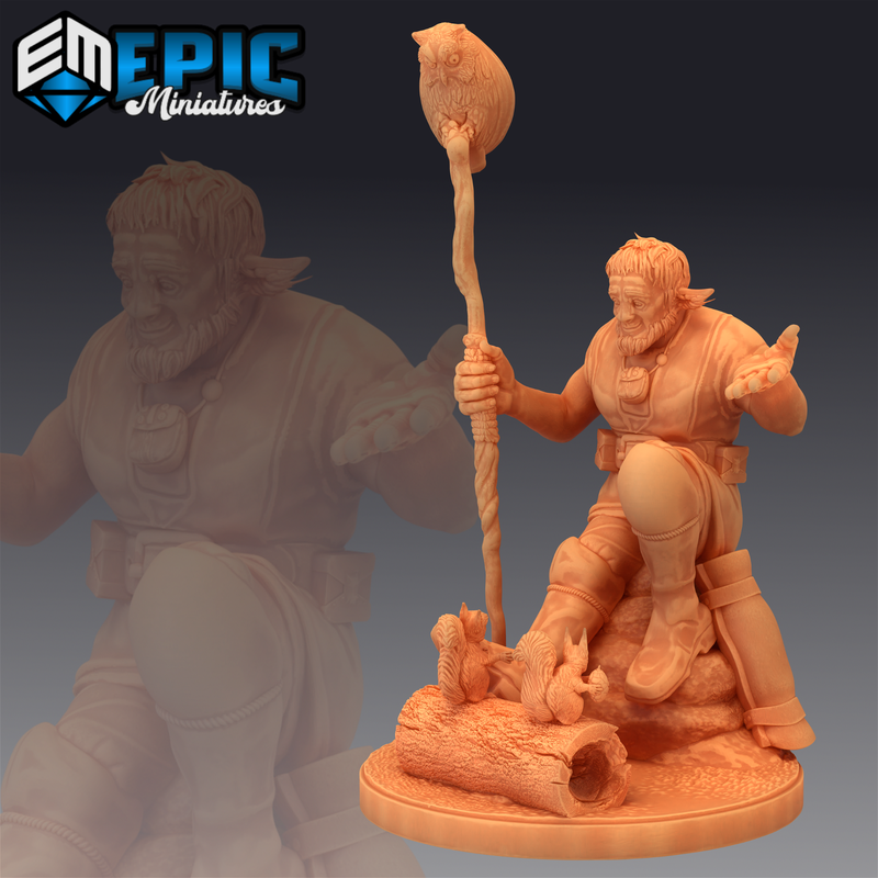 Firbolg Druid 3D-printed model