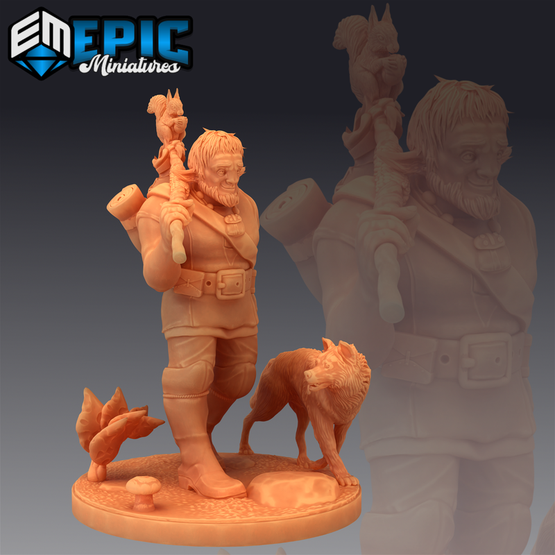 Firbolg Druid 3D-printed model