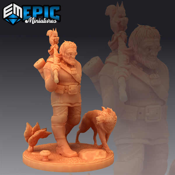 Firbolg Druid 3D-printed model