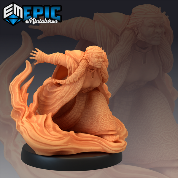Fire Dwarf 3D-printed model