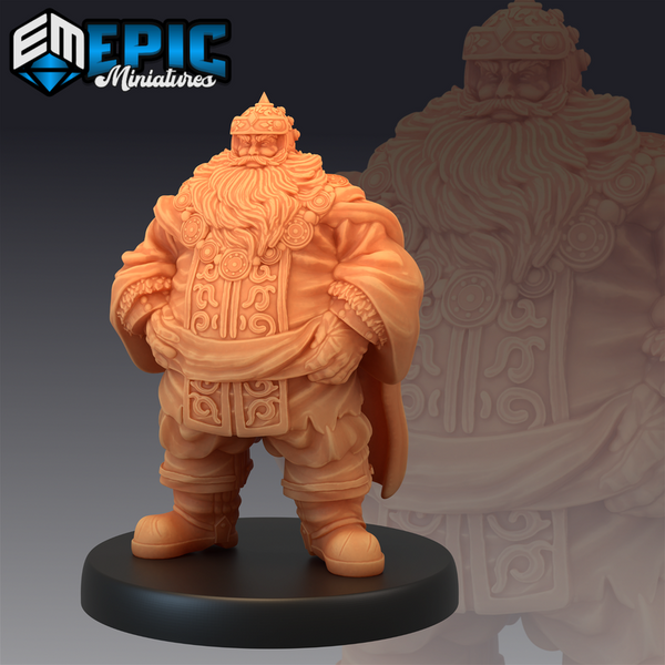 Fire Dwarf 3D-printed model